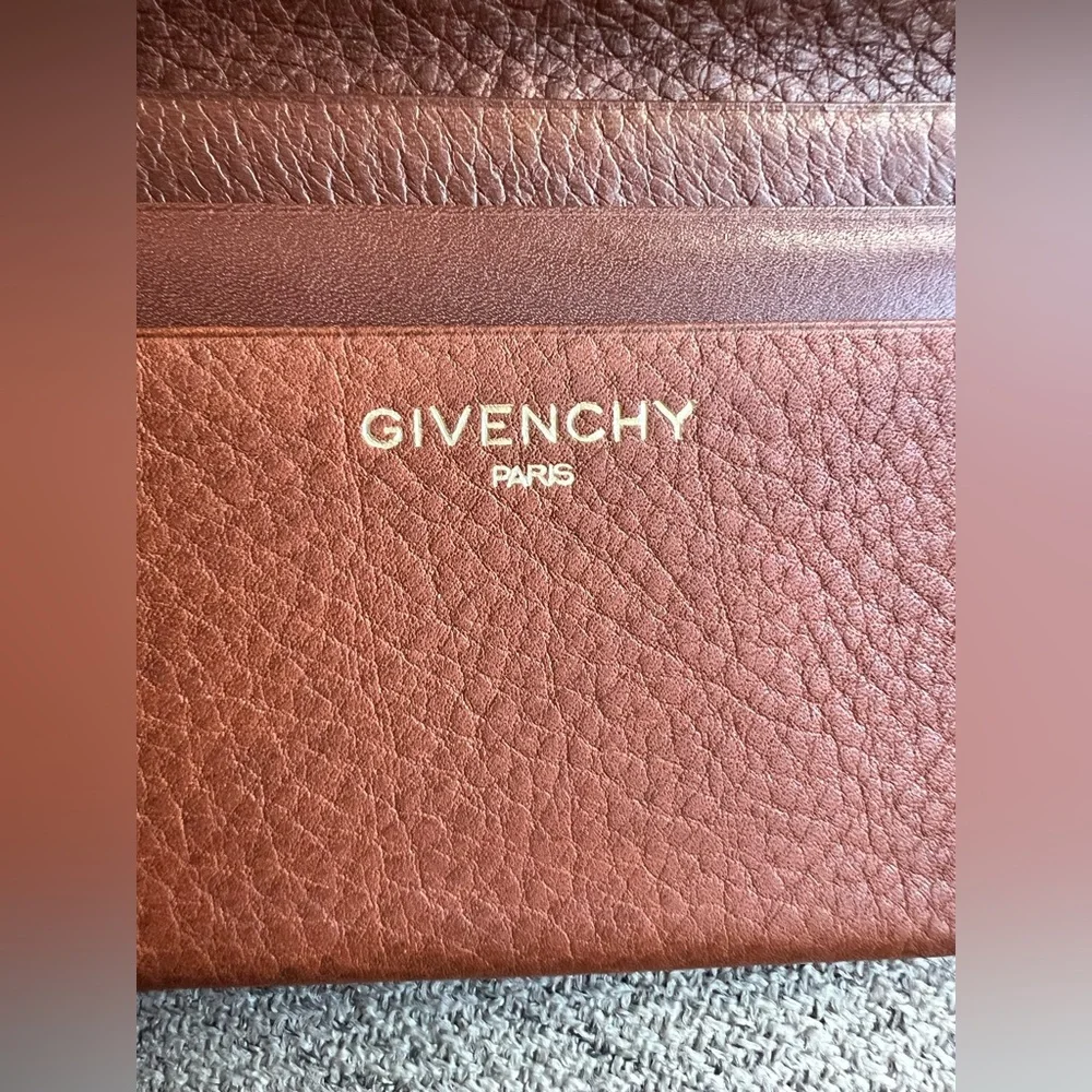 Givenchy leather card wallet